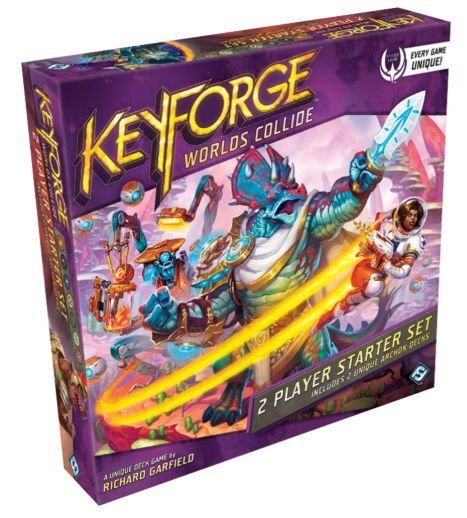 KeyForge: Worlds Collide - Starter Set Board Game Fantasy Flight Games