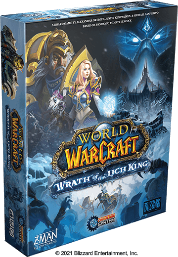 World of Warcraft: Wrath of the Lich King Board Game Z-Man Games