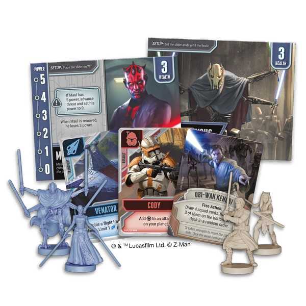 Star Wars: The Clone Wars Board Game Z-Man Games