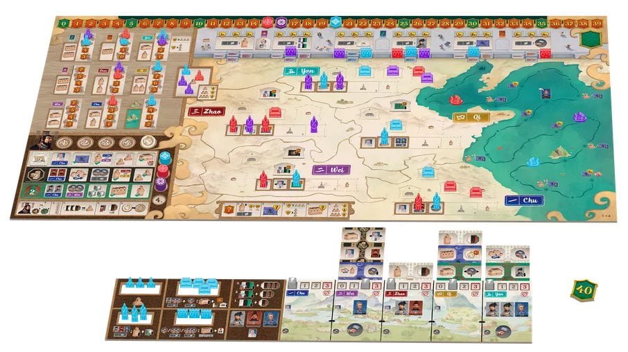 Zhanguo: The First Empire Board Game Sorry We Are French