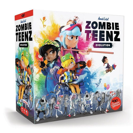 Zombie Teenz Evolution Board Game Le Scorpion Masque