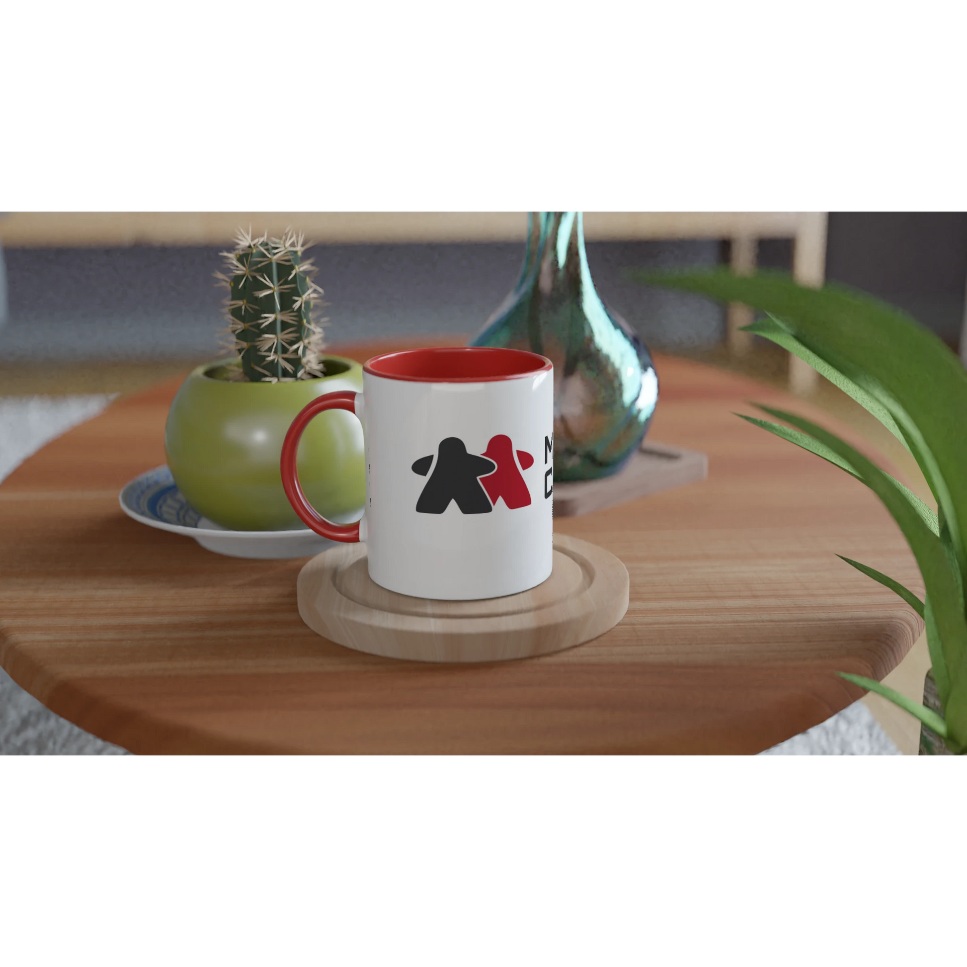 Meeples Corner Ceramic Mug Print Material Meeples Corner