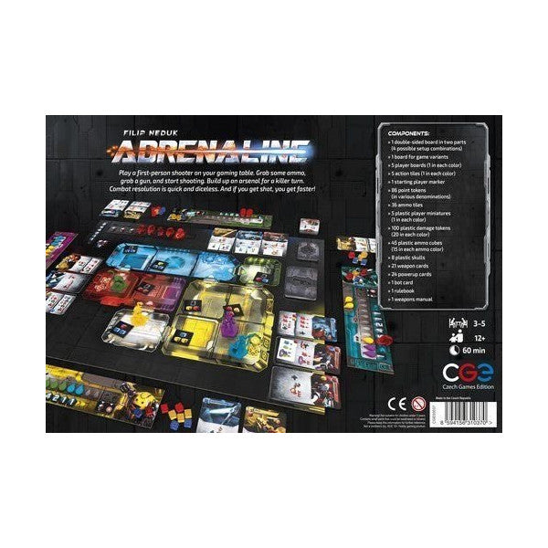 Adrenaline: Team Play DLC Board Game Czech Games Edition