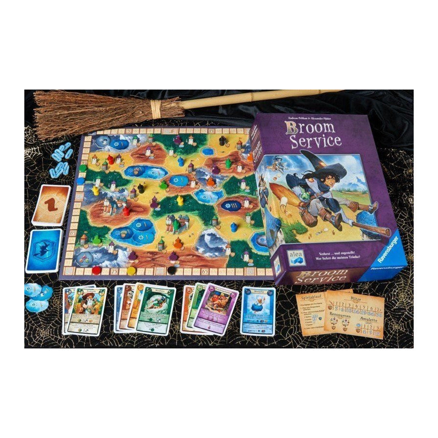 Broom Service: The Card Game Board Game Alea Spiele