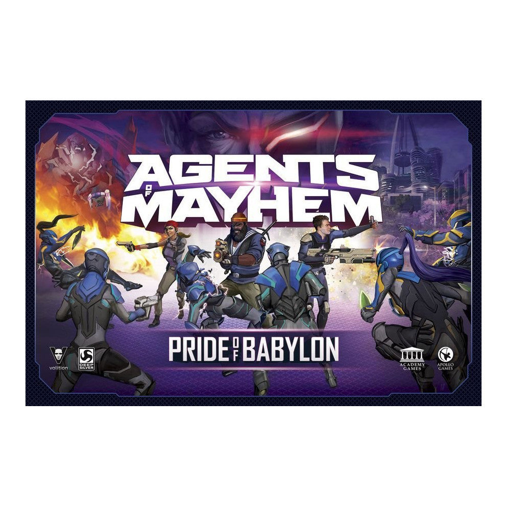 Agents of Mayhem: Pride of Babylon Board Game Academy Games