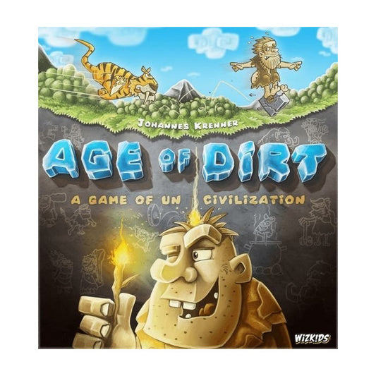 Age of Dirt: A Game of Uncivilization Board Game WizKids Games