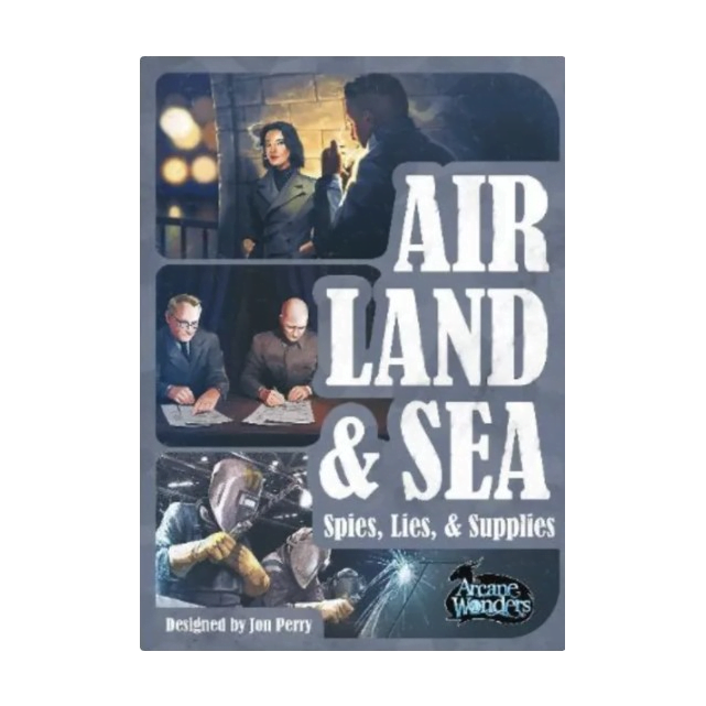 Air, Land, and Sea: Spies, Lies & Supplies Card Game Arcane Wonders