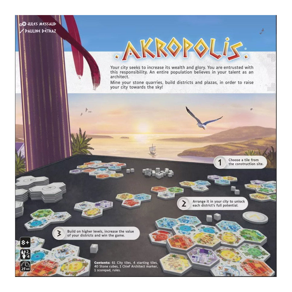 Akropolis Board Game Gigamic