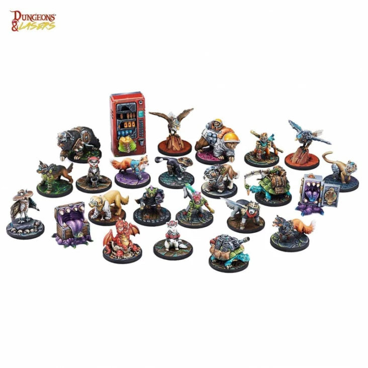 Dungeons and Lasers Animal Companions Miniatures Archon Studio