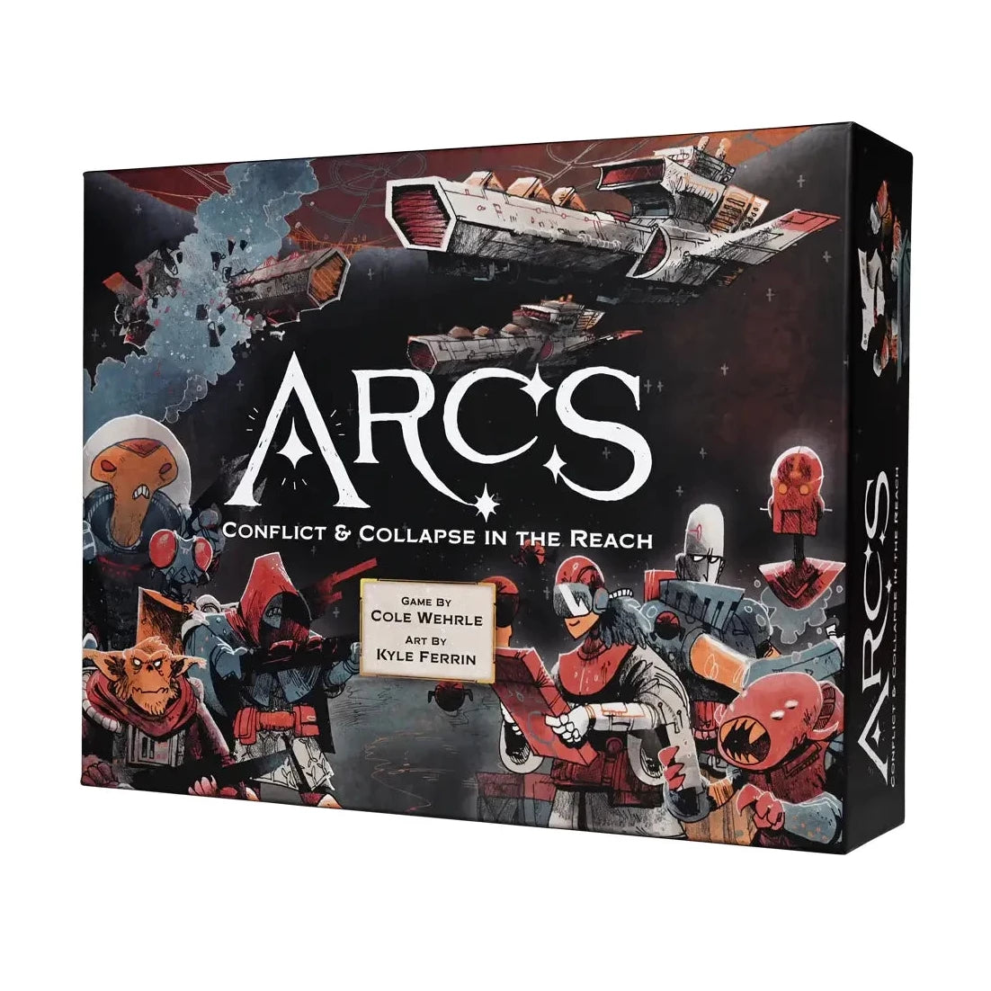 Arcs: Conflict & Collapse in the Reach Board Game Leder Games