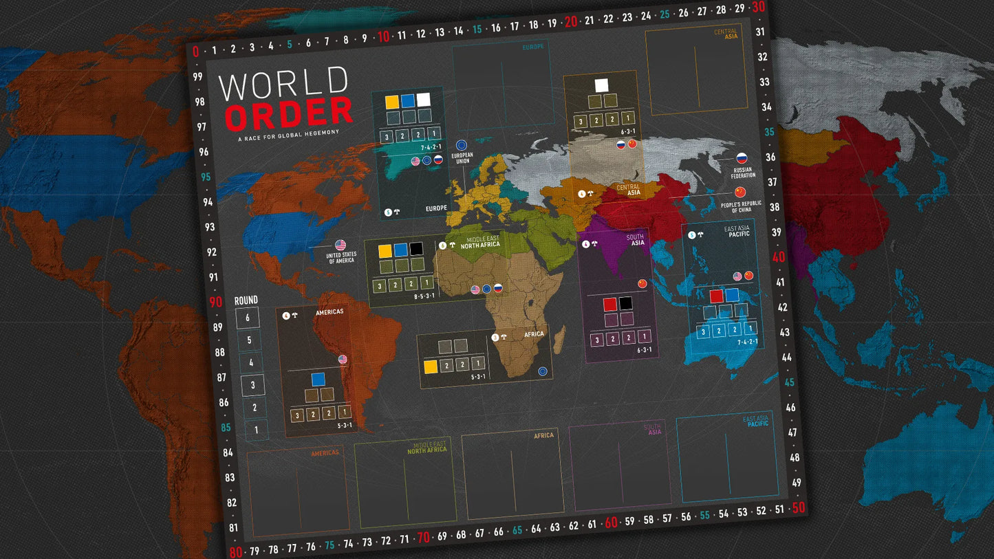 World Order Board Game Hegemonic Project Games