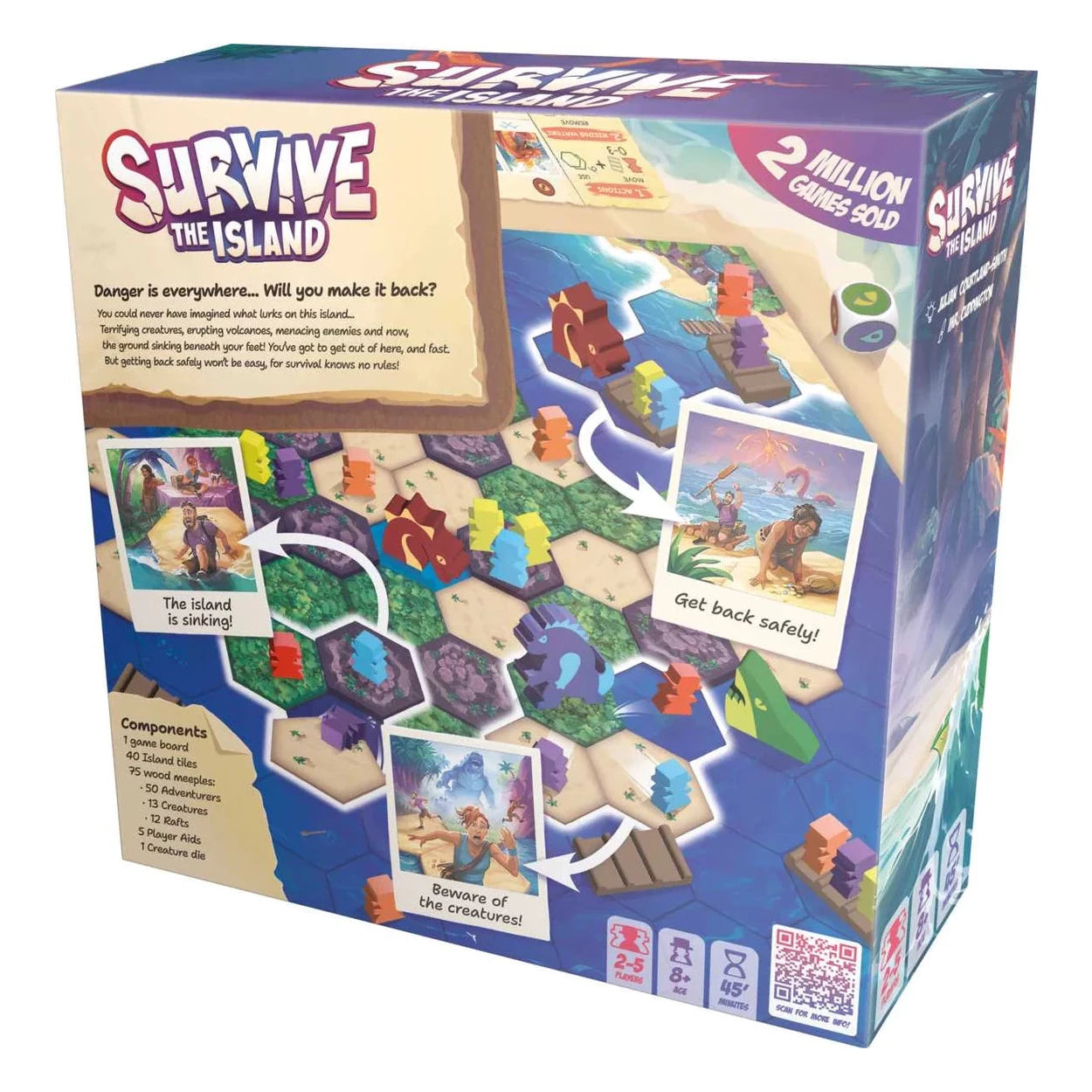 Survive the Island Board Game Zygomatic