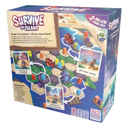 Survive the Island Board Game Zygomatic