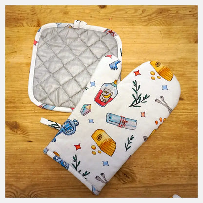 Home Brewer Dungeon Oven Mitt Gifts Mythical Studios