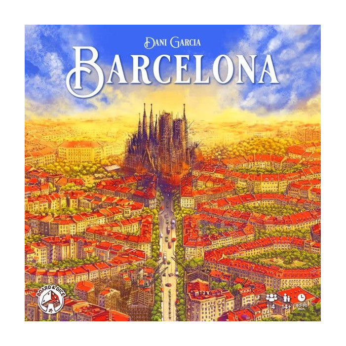 Barcelona Board Game Board&amp;DIce
