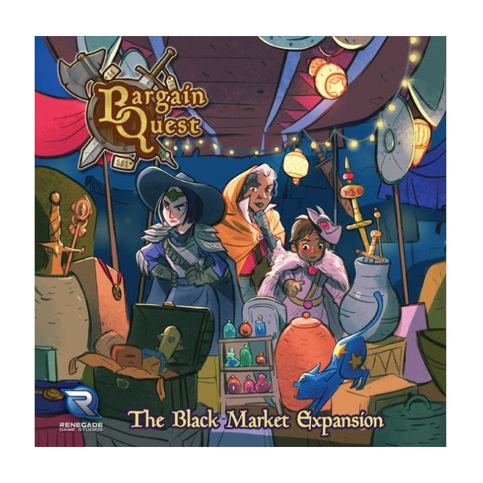 Bargain Quest: The Black Market Expansion Board Game Renegade Game Studios