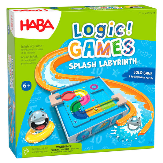 HABA Logic Games! - Splash Labyrinth Board Game Kids Board Game HABA