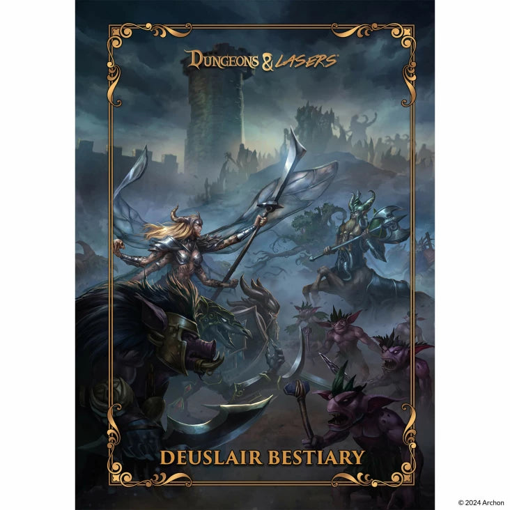 The World of Deuslair: Bestiary Book (hardcover) TTRPG Archon Studio