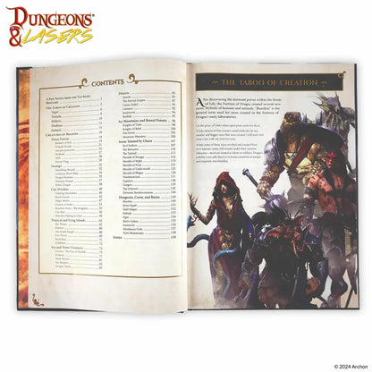 The World of Deuslair: Bestiary Book (hardcover) TTRPG Archon Studio