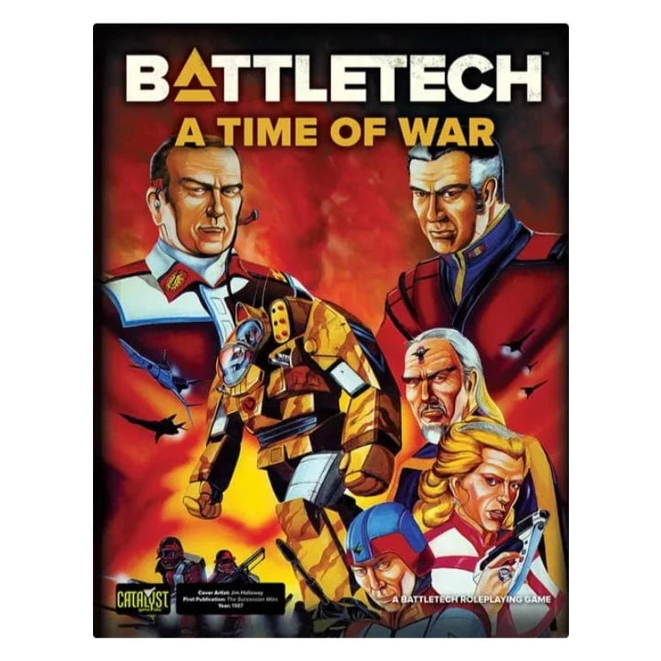 BattleTech: A Time of War RPG TTRPG Catalyst Game Labs