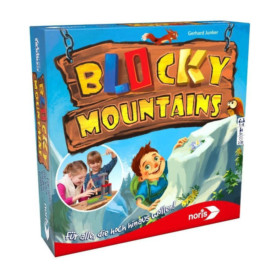 Blocky Mountains Board Game Noris Spiele