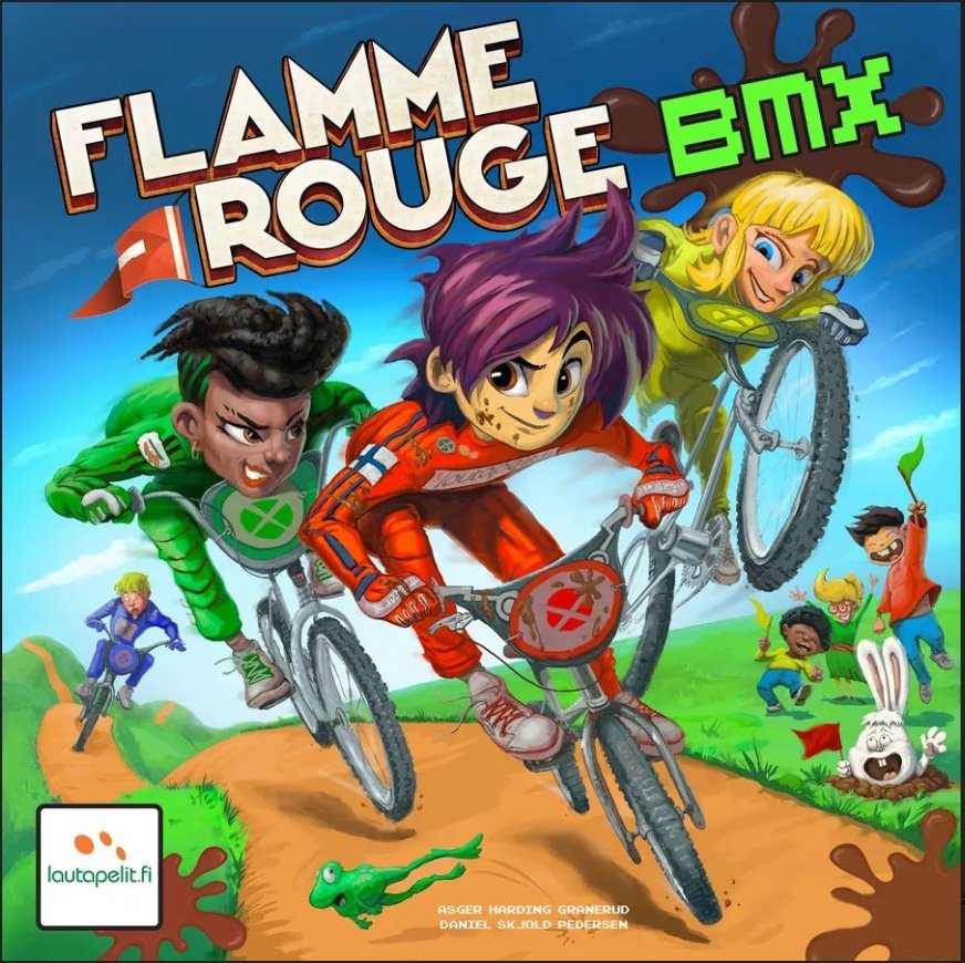 Flamme Rouge BMX Board Game Lautapelit