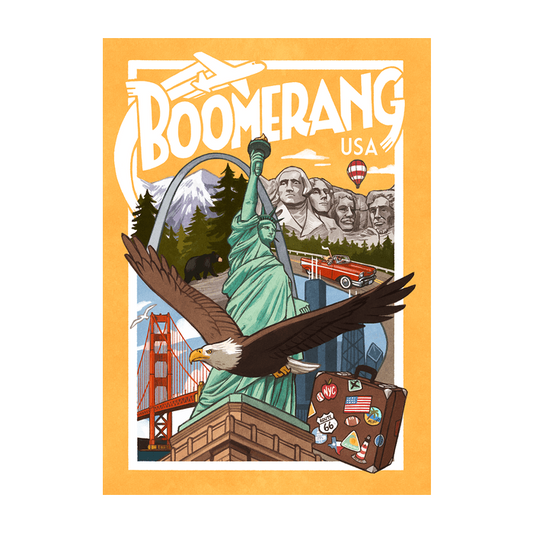 Boomerang USA Board Game Matagot