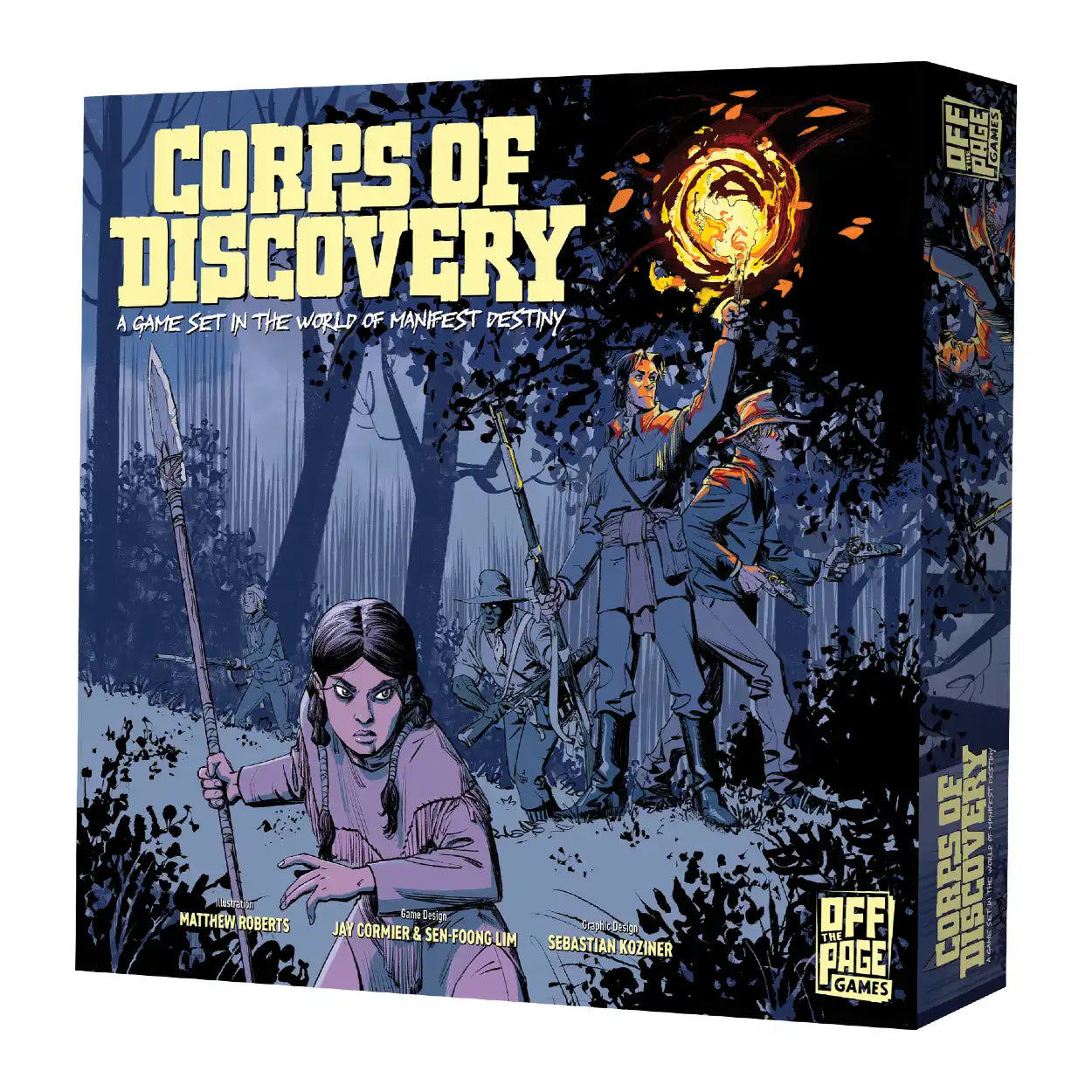 Corps of Discovery Board Game Off the Page Games
