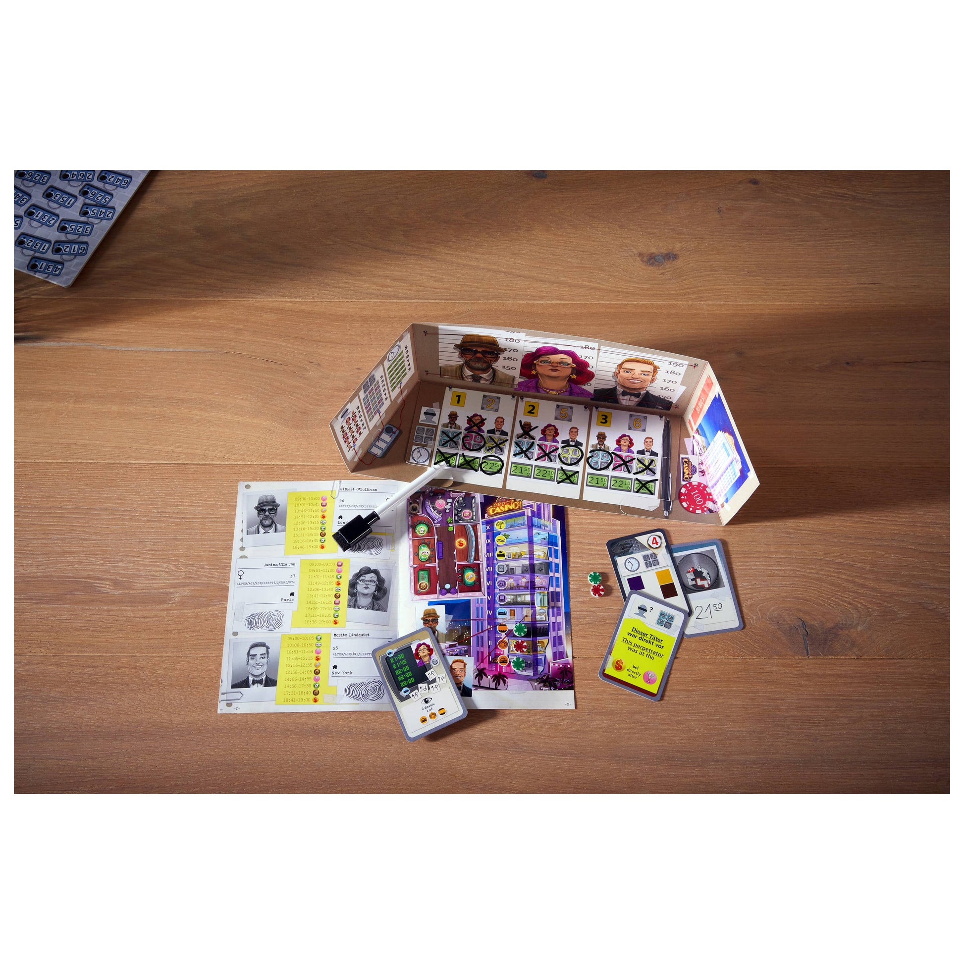 The Key: Royal Star Casino Burglary Kids Board Game HABA