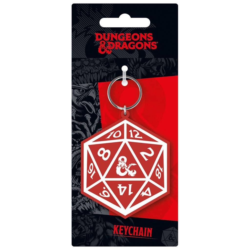 Dungeons & Dragons Dice Keyring Gifts Pyramid International