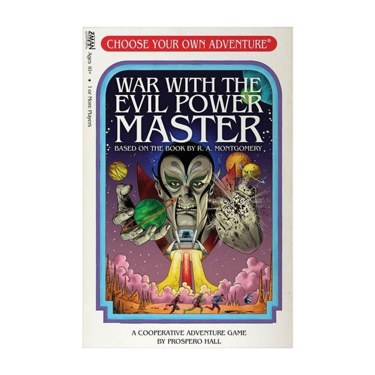 Choose Your Own Adventure: War with the Evil Power Master Board Game Z-Man Games