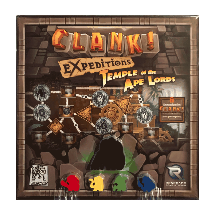 Clank! Expeditions: Temple of the Ape Lords Card Game Renegade Game Studios