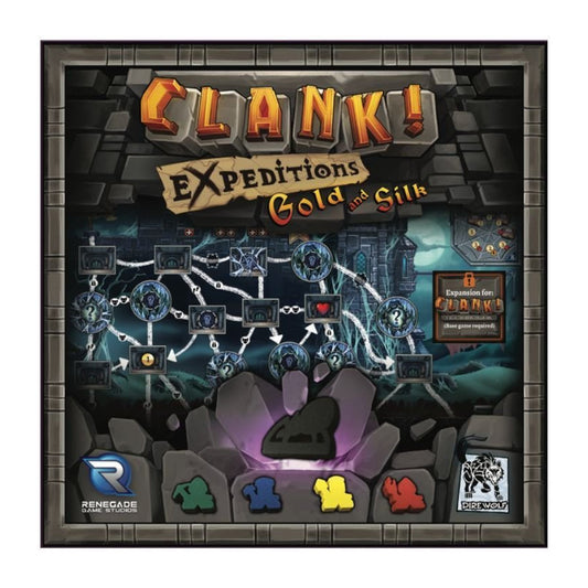 Clank! Expeditions: Gold and Silk Card Game Renegade Game Studios