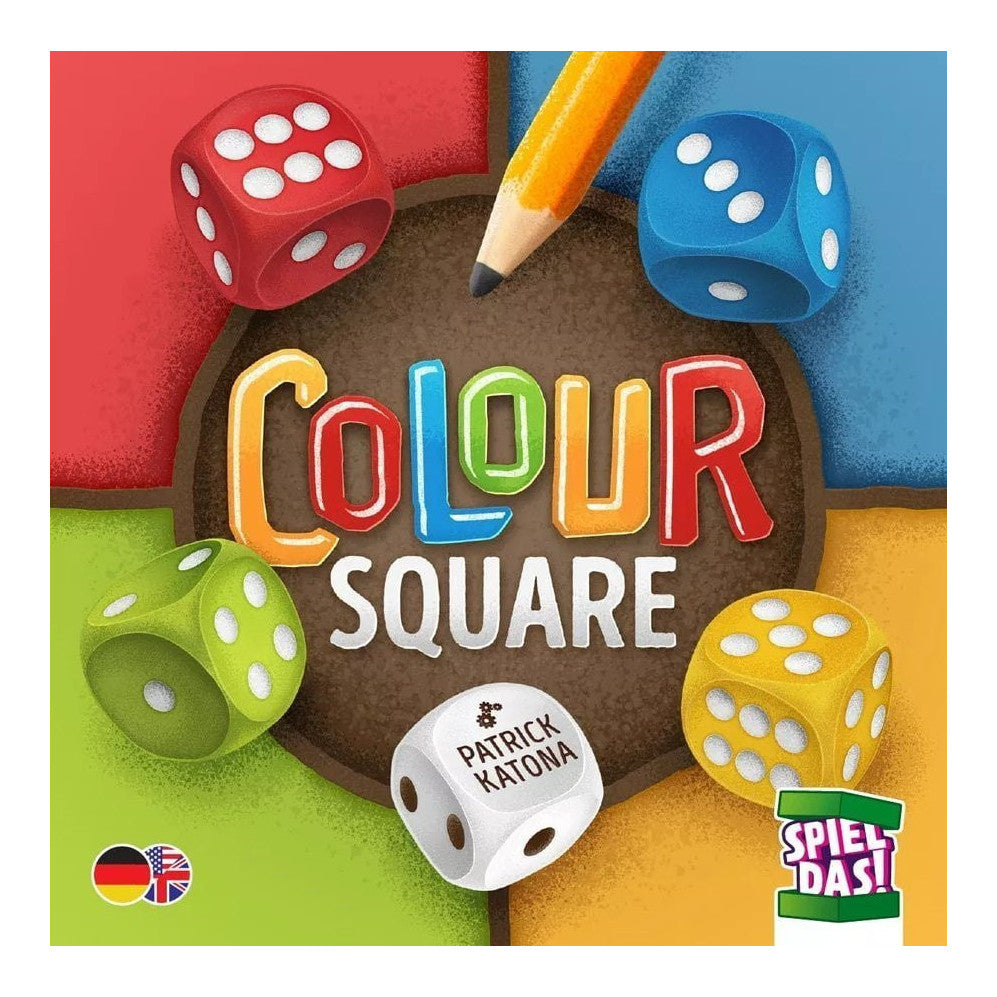 Colour Square Card Game Spiel Das!