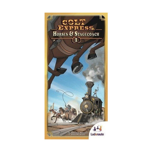 Colt Express: Horses & Stagecoach Board Game Ludonaute