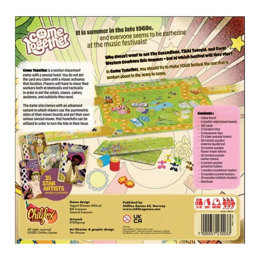 Come Together Board Game Chilifox Games
