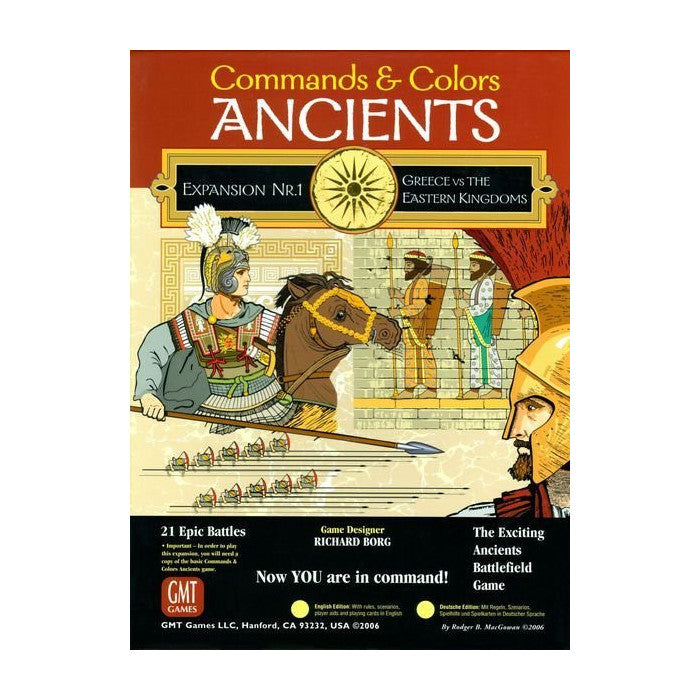 Commands & Colors: Ancients Expansion Pack #1 – Greece & Eastern Kingdoms  GMT Games