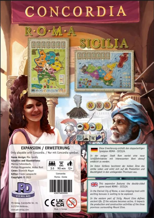 Concordia: Roma Sicilia Board Game PD-Verlag