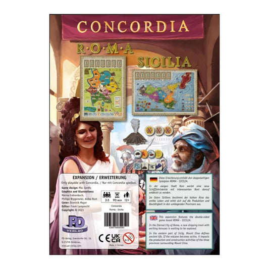 Concordia: Roma Sicilia Board Game PD-Verlag