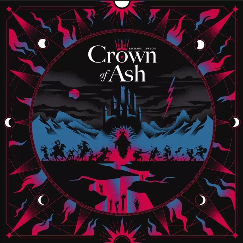 Crown of Ash Board Game Card Noir