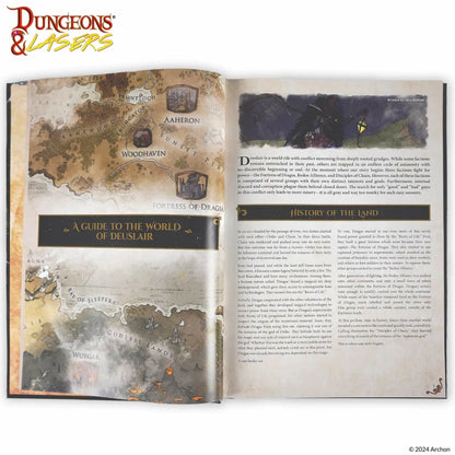 The World of Deuslair: RPG Campaign (hardcover) TTRPG Archon Studio