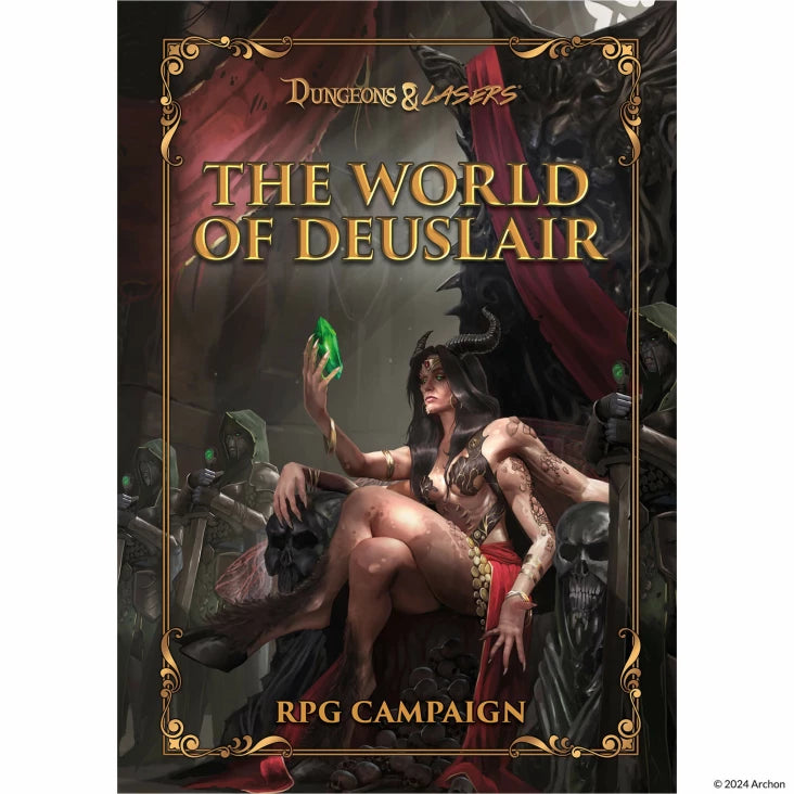 The World of Deuslair: RPG Campaign (hardcover) TTRPG Archon Studio