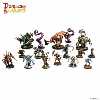 Dungeons and Lasers Deuslair: Deceptive Encounters Miniatures Archon Studio