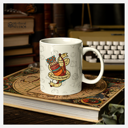 Beware The Ranger Mug Gifts Mythical Studios