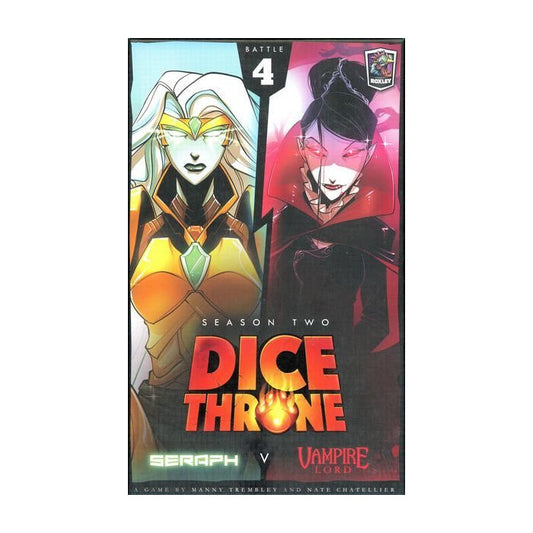 Dice Throne: Season Two Vampire Lord vs. Seraph Board Game Roxley Games