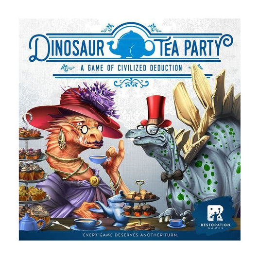 Dinosaur Tea Party Board Game Restoration Games