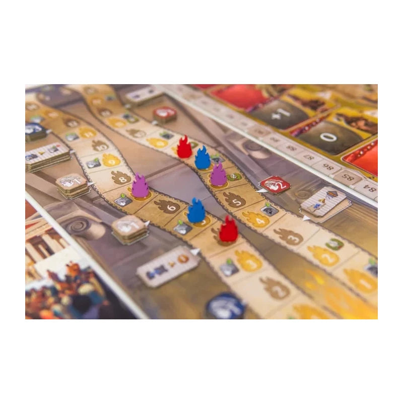 Thebai Board Game Board and Dice