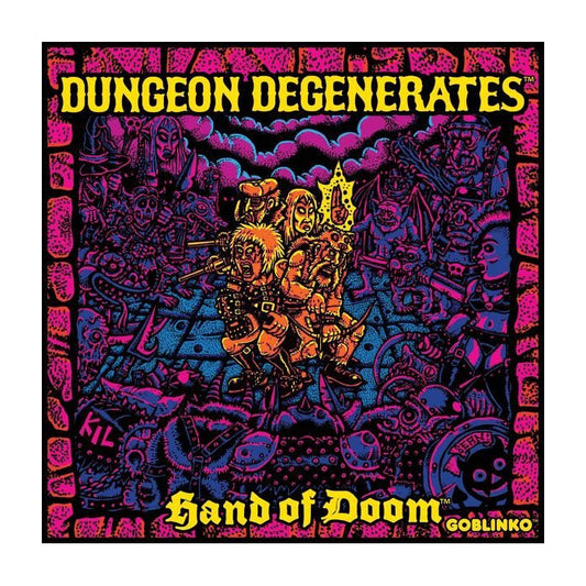 Dungeon Degenerates: Hand of Doom Board Game Goblinko