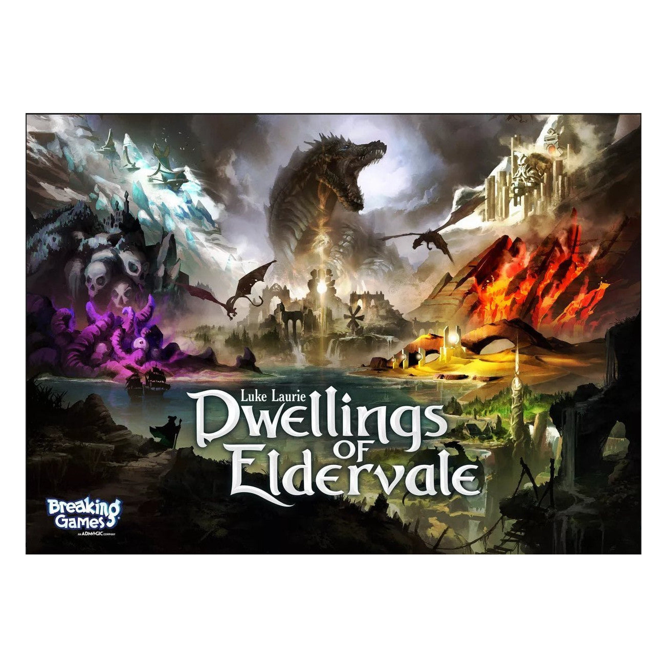 Dwellings of Eldervale Second Edition Board Game Breaking Games