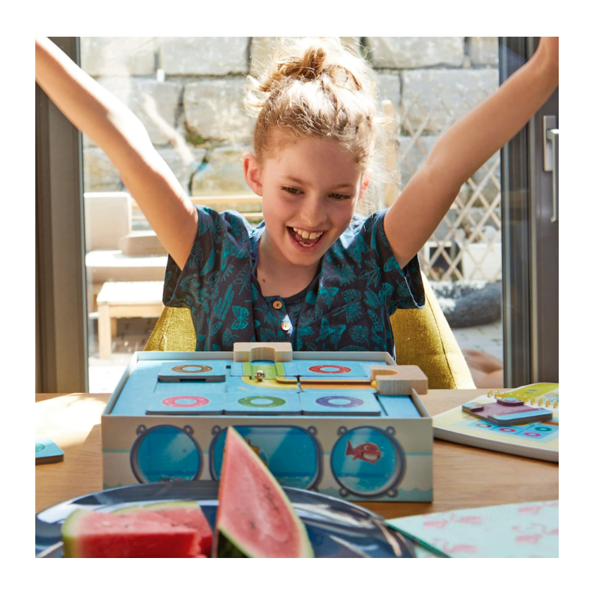 HABA Logic Games! - Splash Labyrinth Board Game Kids Board Game HABA
